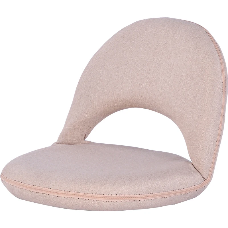 Floor Chair Cushion Folding Padded Gaming Chair Adjustable 6-Position Floor Seat with Back Support for Gaming Reading Meditating