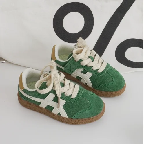 Children's Casual Shoes Boys and Girls Sports Series Canvas Children's Board Autumn Niche Shoes