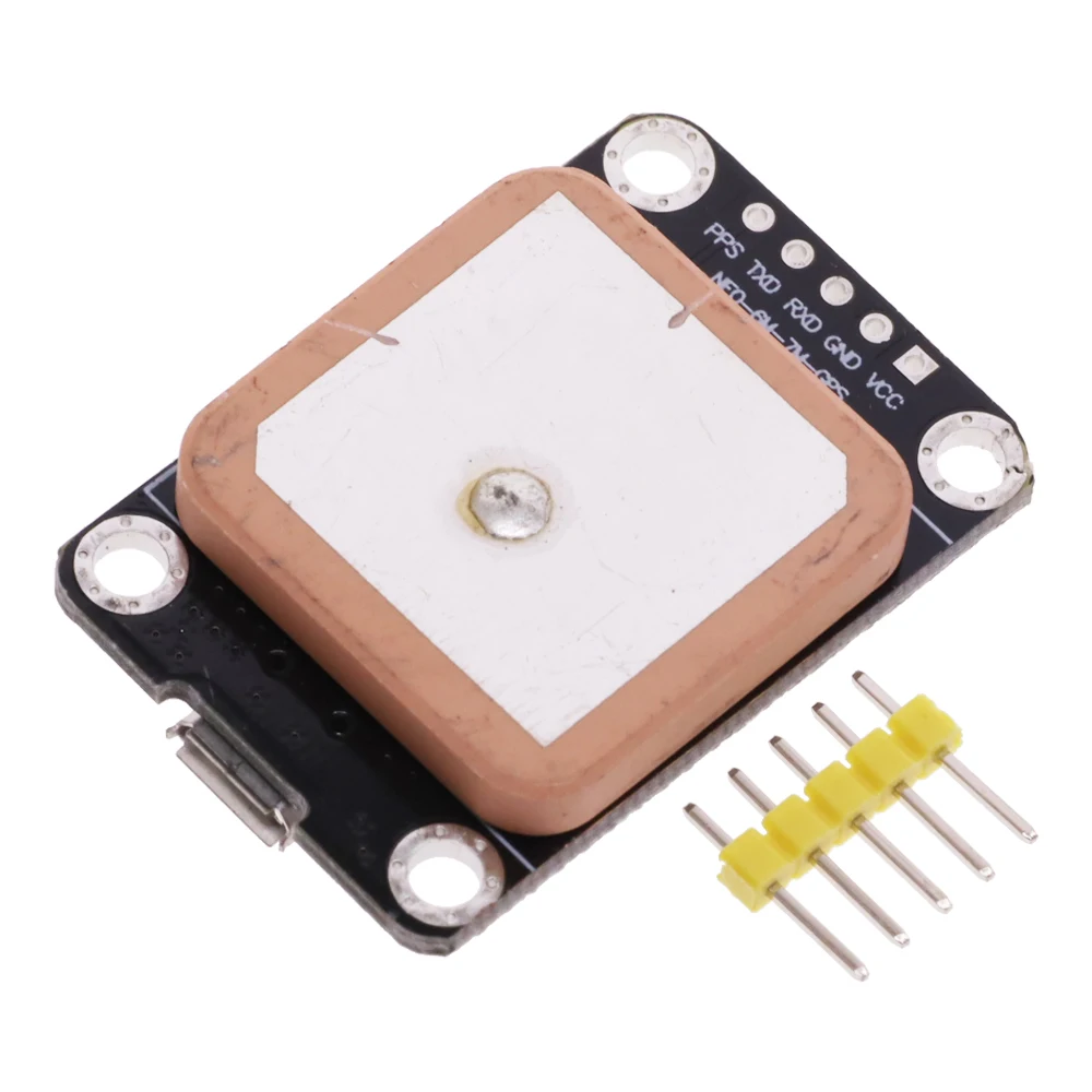 Modulo GPS GPS Neo-6m NEO6MV2 APM2.5 con posizionamento satellitare di navigazione EEPROM 3.3-5.5V Micro USB - immagine 3