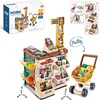 Children's Puzzle Girl Simulation Supermarket Cash Register Electric Multifunctional Parent-Child festival birthday Kid gift Toy 4
