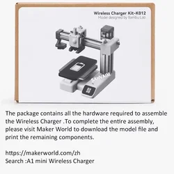 Bambu Lab Adjustable LED Lamp Kit - White/Cold/Warm Light DIY Set - 2pcs (Wireless Charger)