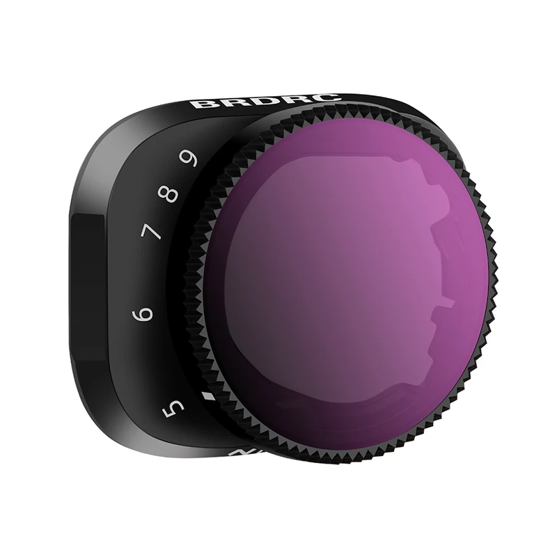 BRDRC ND Filter Set Compatible with DJI Mini 3/Mini 3 Pro,Multi Coated HD Optical Glass, Neutral Density Drone Filter Accessory
