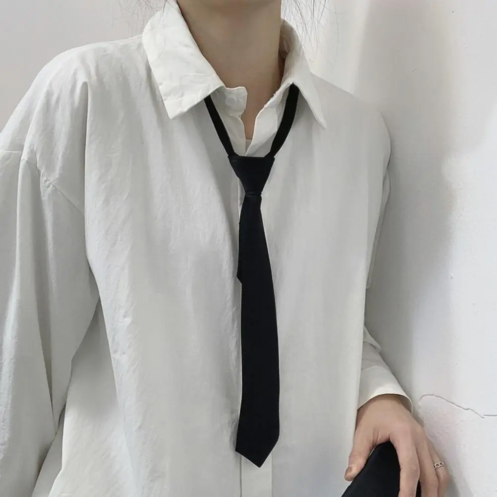 Unisex-Krawatte für Mann und Frau, Reißverschluss-Krawatte, schwarze Clip-on-Männer-Krawatte, Sicherheitskrawatten für Kleidung, Krawatten, Uniform-Anzug-Krawatten für den Großhandel – Detail 9