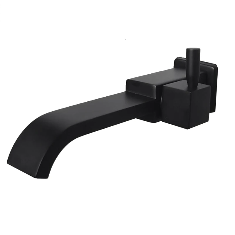 

Wall Mounted Basin Tap,Basin Bathtub Waterfall Spout Sink Faucet Mop Pool Tap