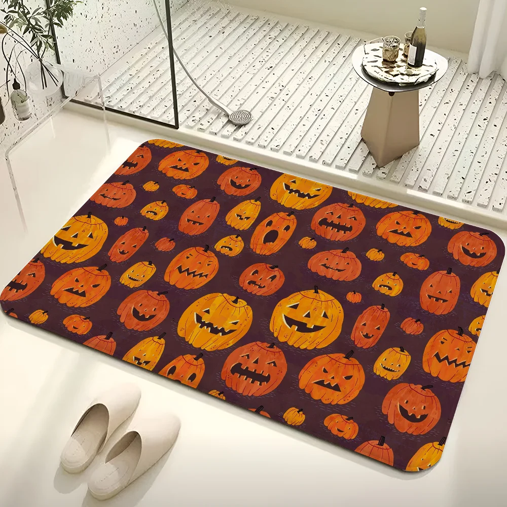 Autumn Pumpkin Pattern Cartoon Tapestry Bohemian Wall Tapestries Mandala Home Decor 2