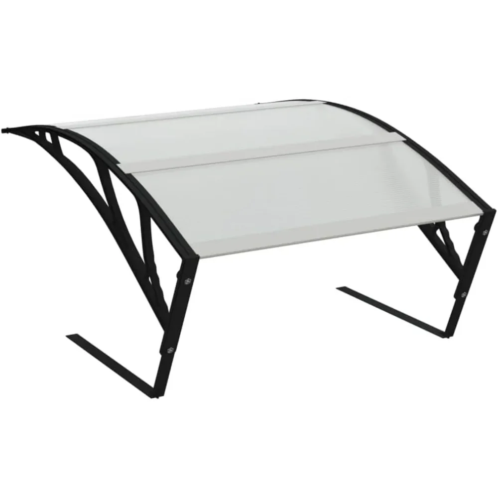 Robot Mower Garage Shelter – Black, 31.5" x 39.8" x 18.1" 5