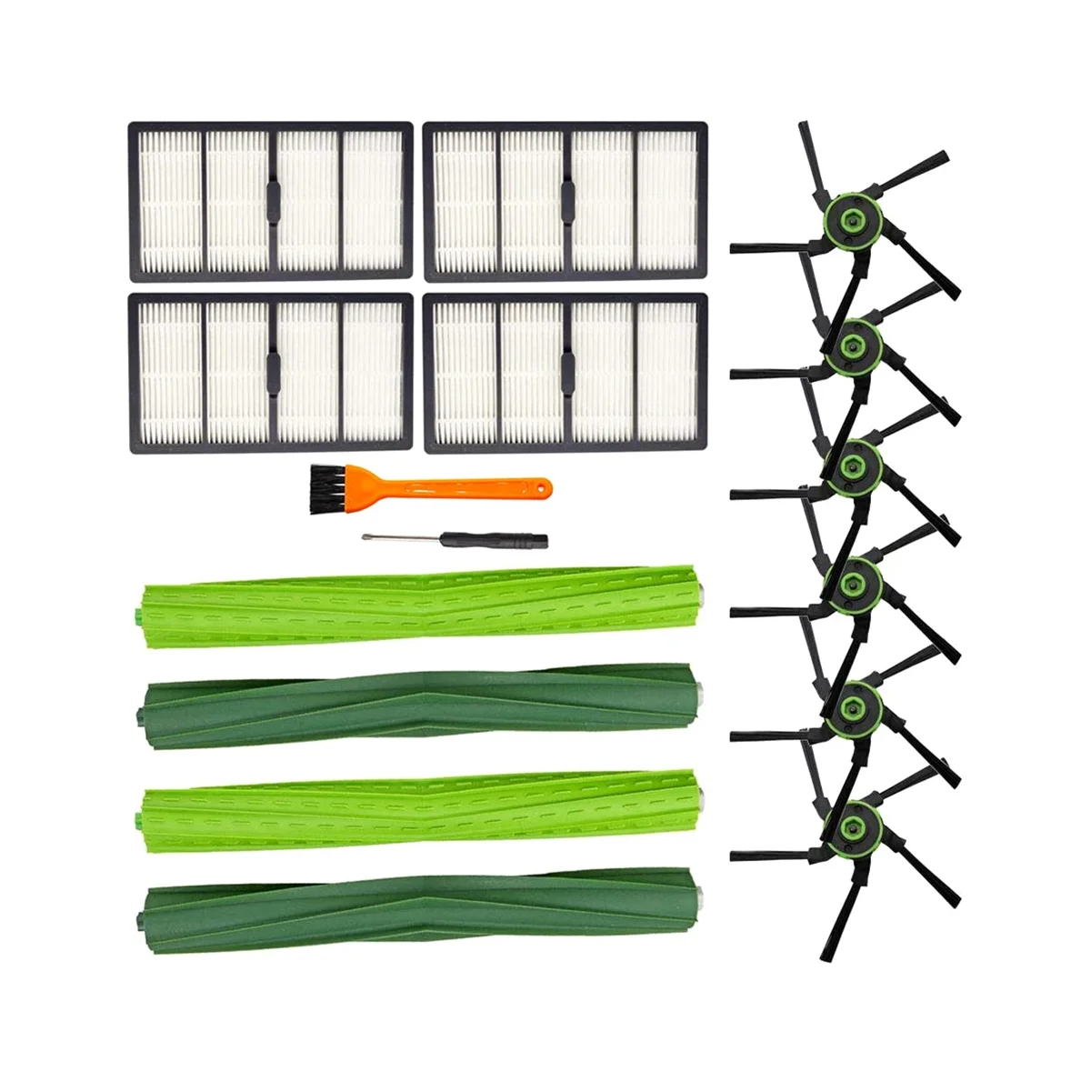 

Запчасти для роликовых щеток для iRobot Roomba S9 (9150) S9 + S9 Plus (9550) S Серия робот-очиститель боковой щетки фильтр