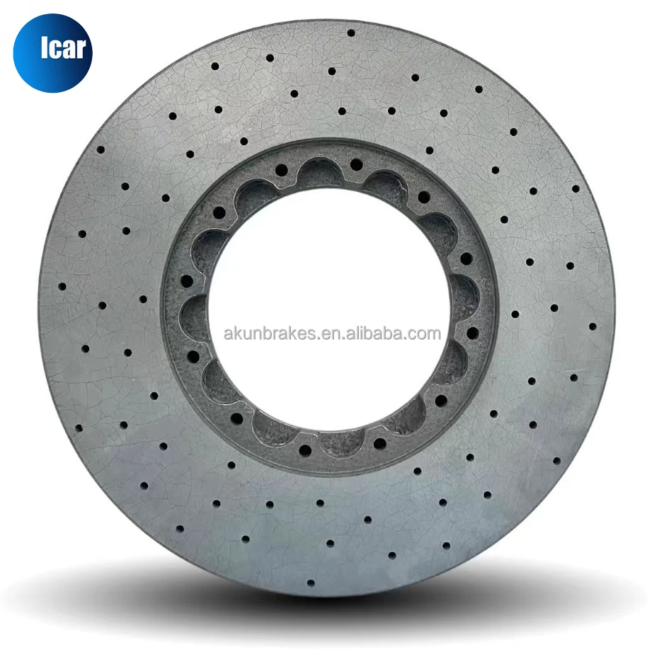 Carbon Ceramic Brake Disc 400*38mm Front Brake Disc for Audi S6 C7 OE#4H0615301AL;4H0615301M;4H0615301T