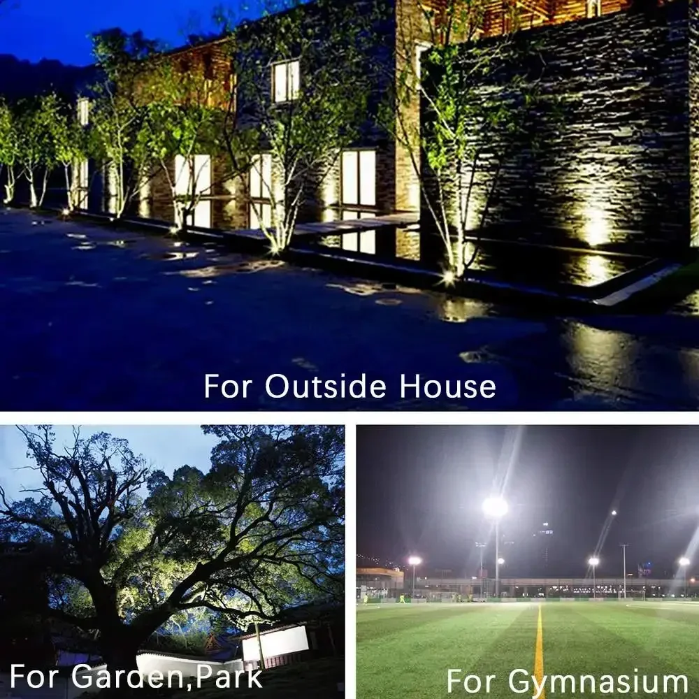 10/20/30/50/100W LED Flood Light PIR Motion Sensor Security Light Outdoor Waterproof Reflector Lamp LED Spotlight Garden Garage led flood light led motion sensor light