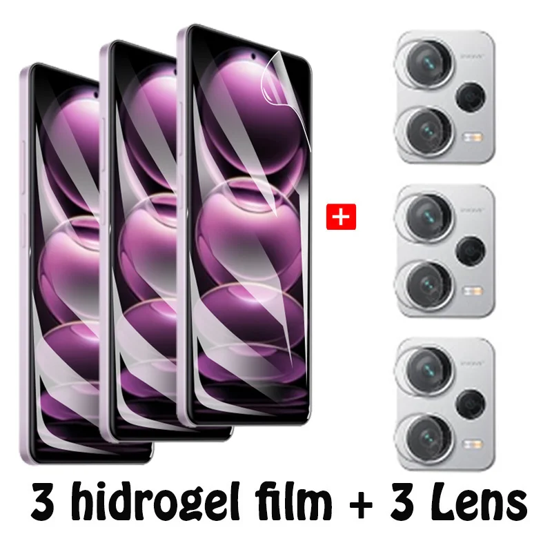 Redmi Note 12 S Pellicola Idrogel Per Xiaomi Redmi Note 12 Pro 5G Pellicola Redmi Note 12 Pro Vetro Morbido Redmi Note 12 Pro Plus Redmi Note 11 Pro P