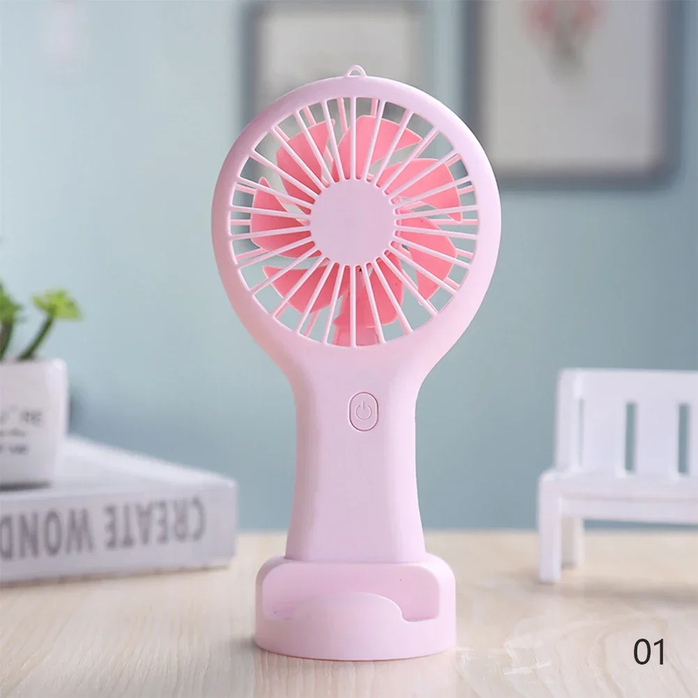 Mini ventilateur de poche rechargeable USB portable pour bureau et étudiant_voghion.com