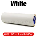 White 30cm x 500cm
