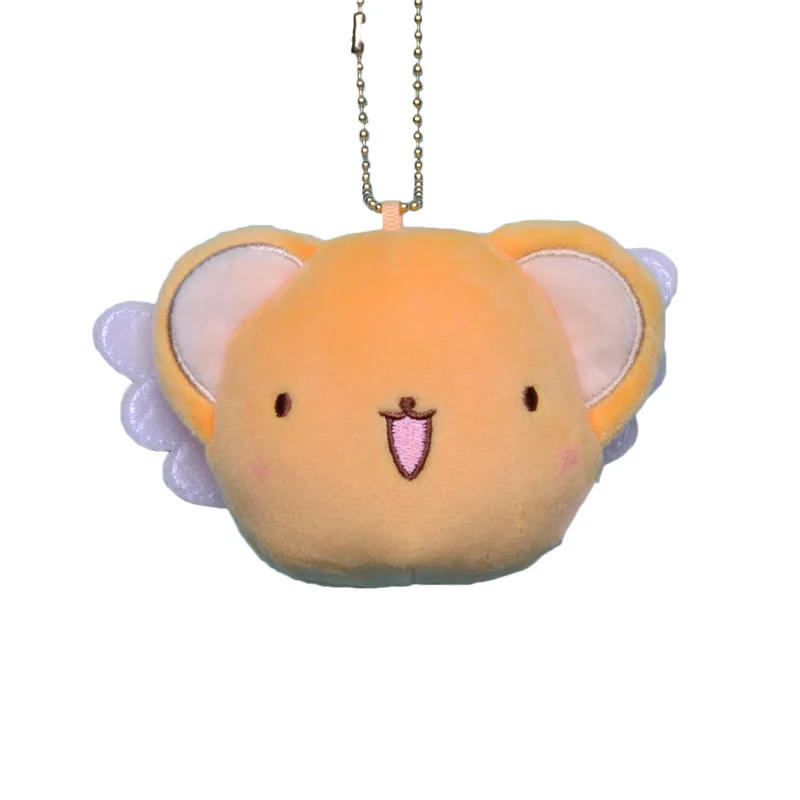8cm Card Captor Anime Sakura Animation Comics Peripheral Toys Kero CERBERUS SPINEL SUN Bag Backpack Pendant Keychain Collection 2