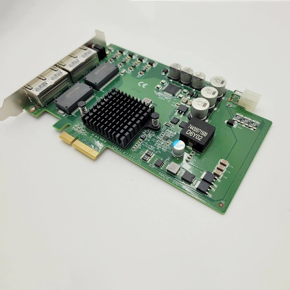1Pcs PCIE-1672E PCIE-1674E 4포트 시각 이미지 캡처 카드
