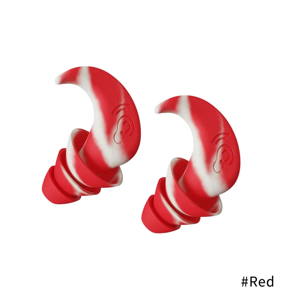 Silicone Noise-Canceling Sleep Earplugs for Small Ears - Soundproof & Anti-Snore with Memory Foam