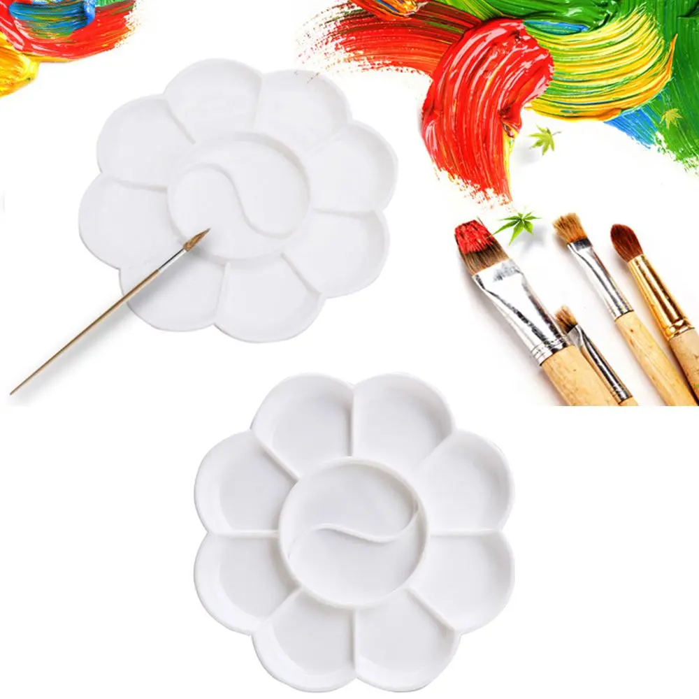 Mini Watercolor Art Alternatives Plastic Painting Tool Color Palette Painting Supplies Paint Tray