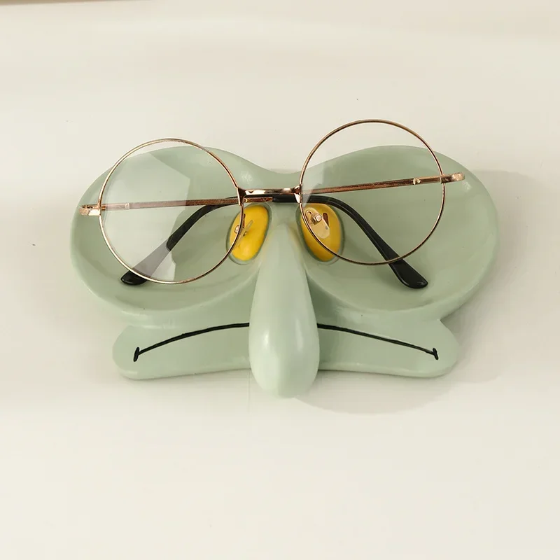 Storage Tray Cartoon Baby Octopus Brother Glasses Frame Jewelry Box Storage Decoration Cute Office Desktop Decorative