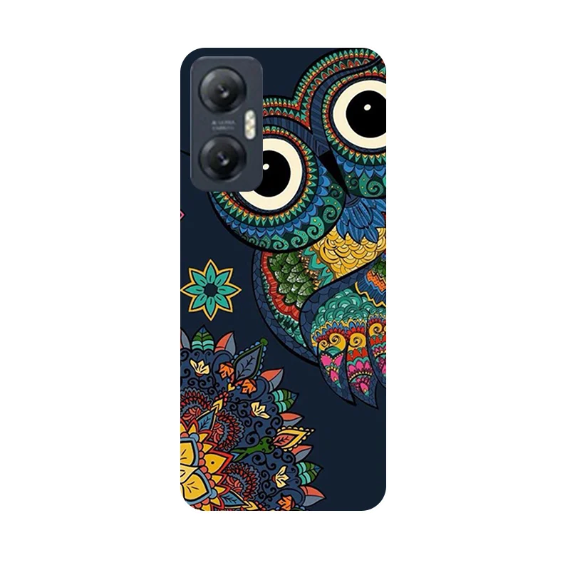 Shockproof TPU Bumper Soft Silicone Phone Case with Painted Design