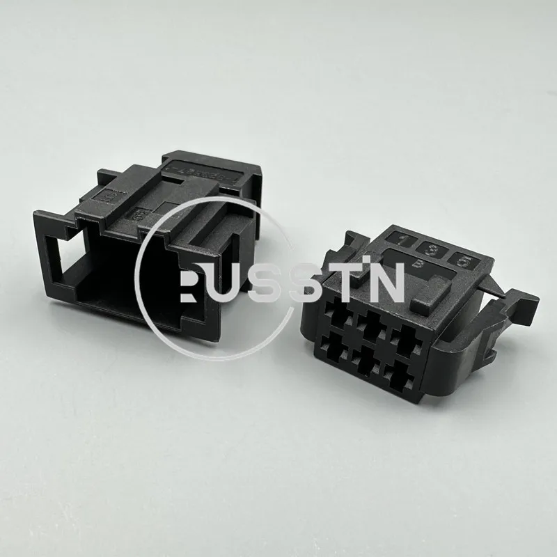 

1Set 6 Pin Housing Plug Wire Auto Connector For Electric Ventilatio Seat Switch Socket AC Assembly 1-929627-1 1-929621-1