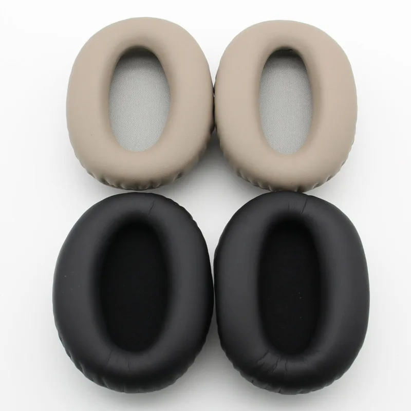 

Replacement Earpads for Sony WH-1000XM2 1000X Over-Ear Headphones Ear Pads Soft Protein Leather Memory Foam Soft Leather Black