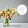 Bouquet Holder For Vase 3pcs Stainless Steel Flower Grid Fixer Floral Insert Ring Flower Art Decoration Flower Arranger Twist 4