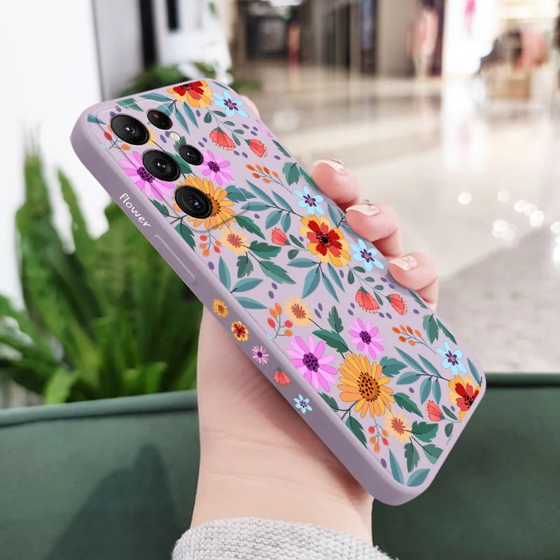 Vibrant Floral Phone Case Cover