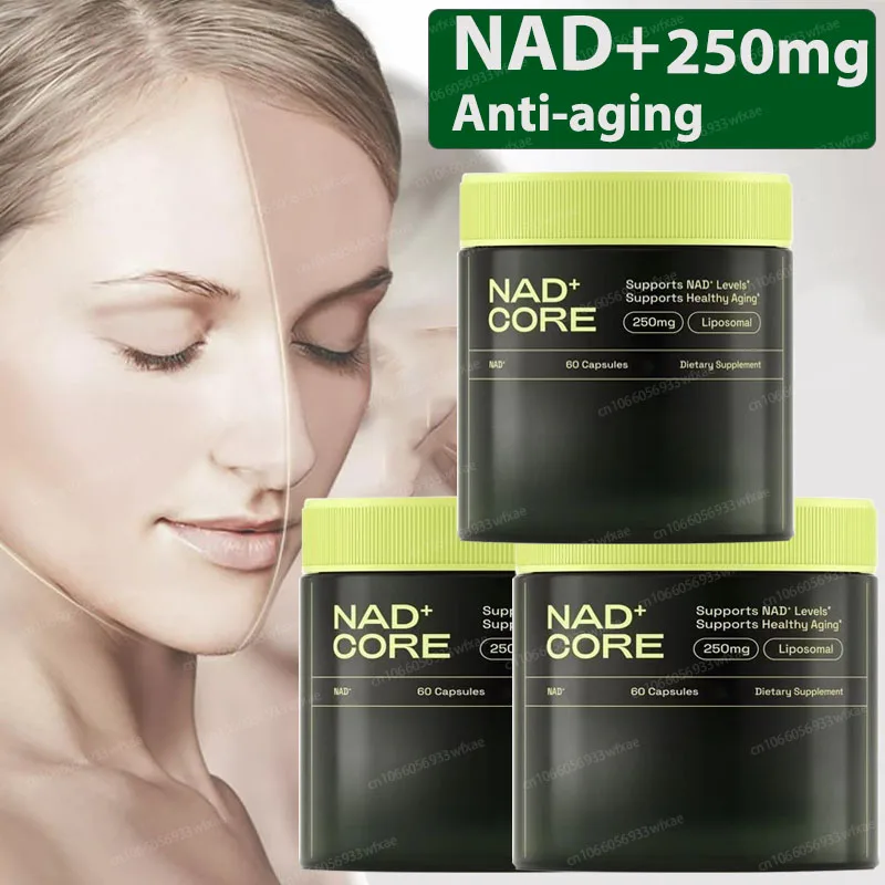 NAD+ Boost Energy Anti-aging Niacinamide Pure Natural Capsules Liposomal Nicotinamide Riboside Capsules 250mg