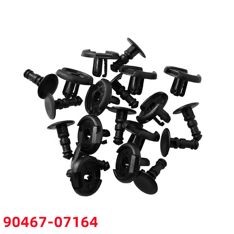

100Pcs Push-Type Retainer And Clips Fasteners Auto Bumper Fasteners 90467-07164 B25