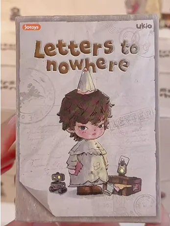 Genuine Ukio Letters To Nowhere Series Blind Box Removable Action