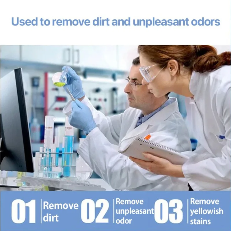 Lanbo Oxygenated Laundry Detergent Stain Removal Whitening Power