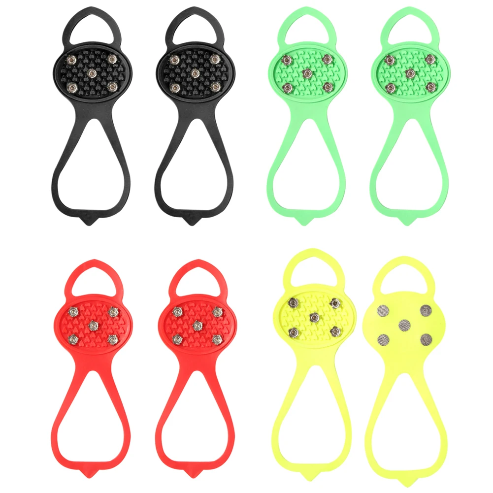 Ice Gripper Spike 1Pair 5 Spikes Kids Anti-Skid Snow