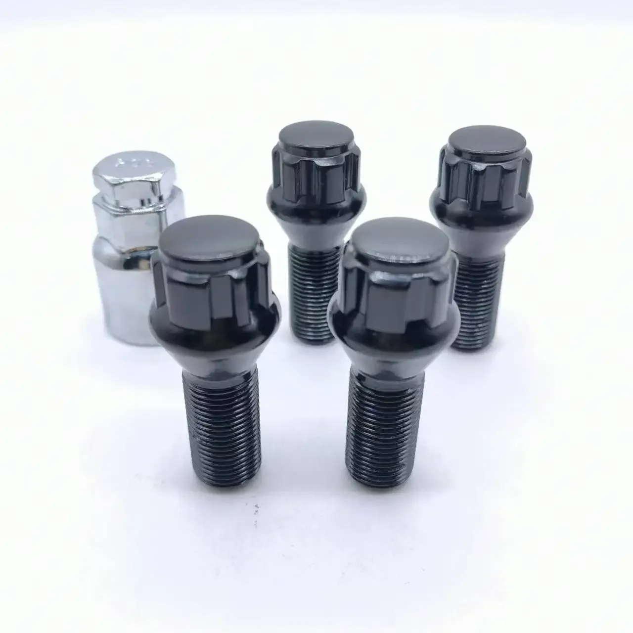 M14x1.5 Anti-theft Screws Bolts Nuts Wheel Anti-theft Locks Suit for VW Audi Mercedes-Benz Skoda auto fasteners auto accessories car screws wheel bolt lock