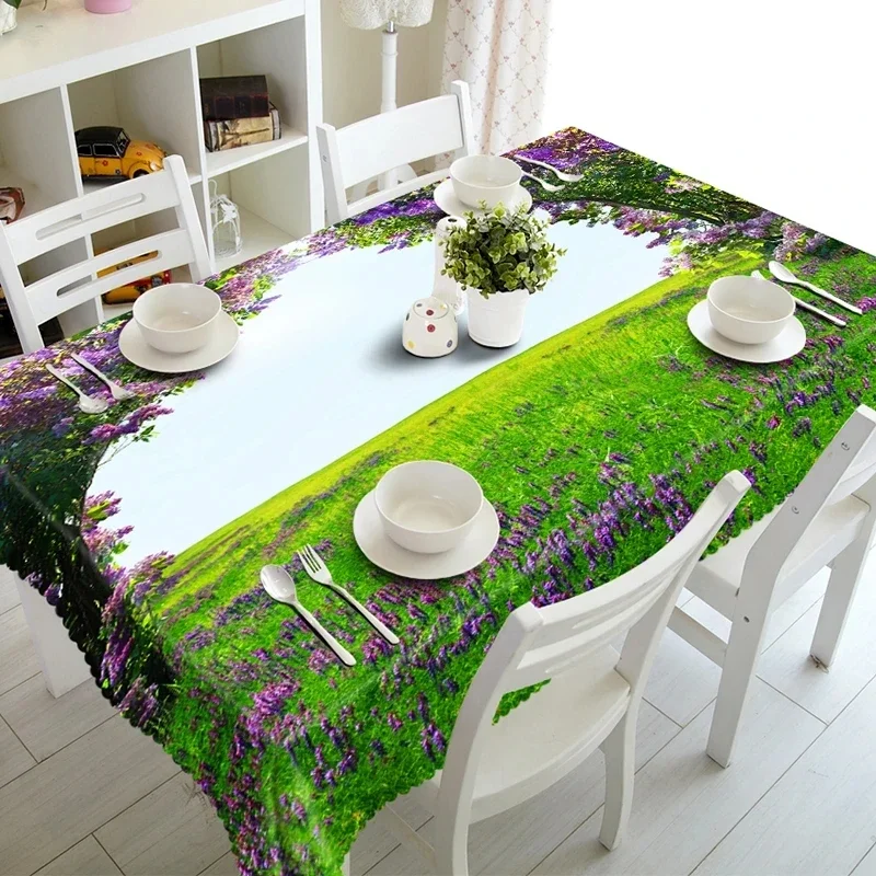 

New Printed r Pattern Home Tablecloth-23HY2