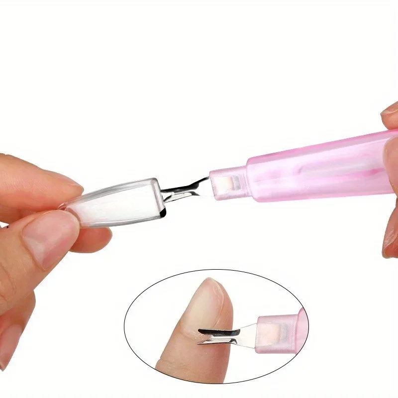 5pcs Double-ended, Dead Skin Fork, Double-sided Sanding Strip, Beauty Set, Accessories, Polishing File, Manicure Tools