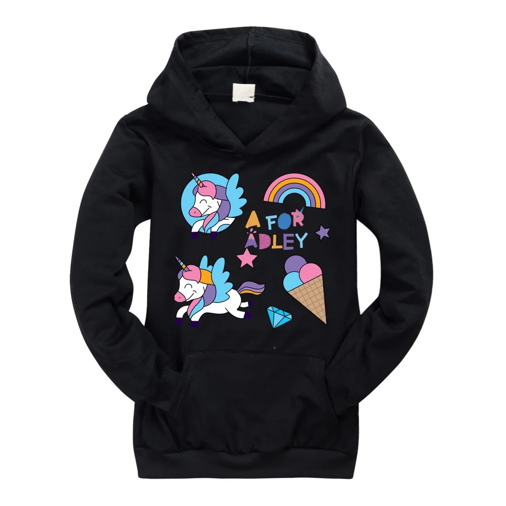 

Baby Pocket Hoodie T Shirt A for Adley Kids Clothes Cotton Sweater for Boys and Girls Sweatshirt Thin Children Clothing 3-16Year