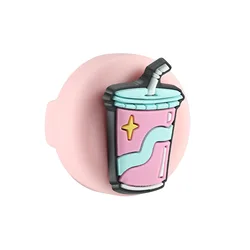 Waterproof Silicone AirTag Holder for Kid's Shoelaces & Straps (Milk tea - 1pcs)