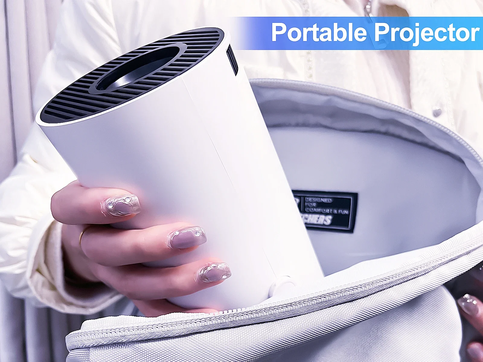 HY300Pro Projector with Screen Mirroring System US plug Hi-chip A3100 200ANSI Native 1280*720P Dual wifi Home Cinema