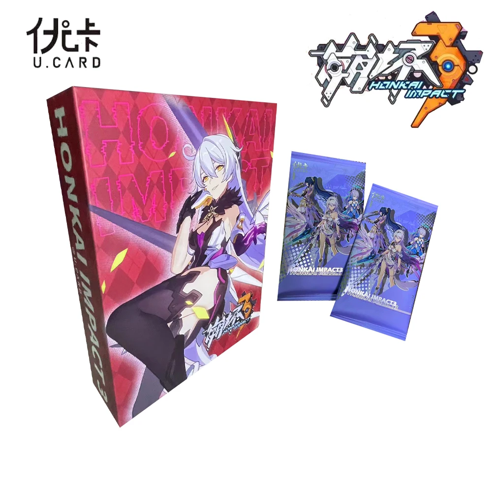 

Game Honkai Impact 3 Collection Card Anime Kiana Raiden Me Yae Sakura SP Pure Silver Gold Enamel Card Star Rail Card Kid Toys