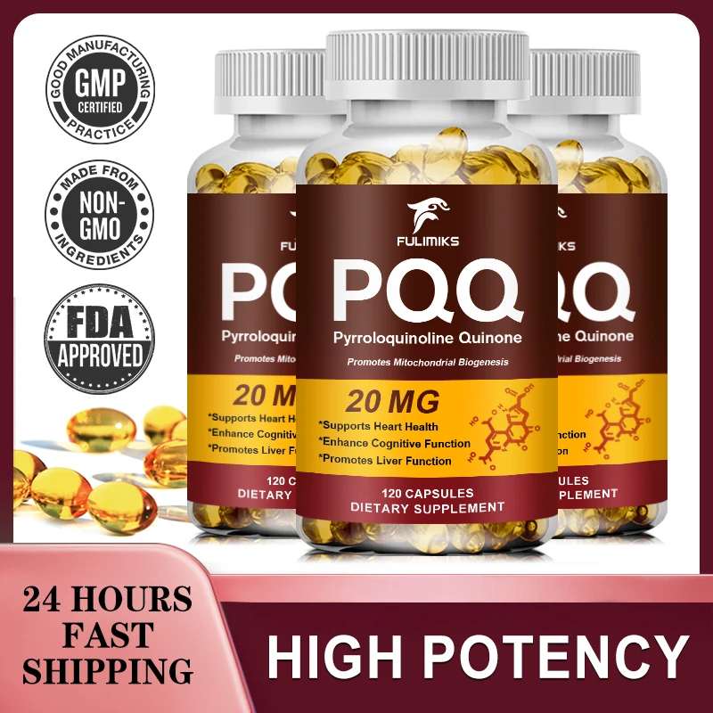 PQQSupplement20mgPyrroloquinolineQuinonePromotesMitochondrial