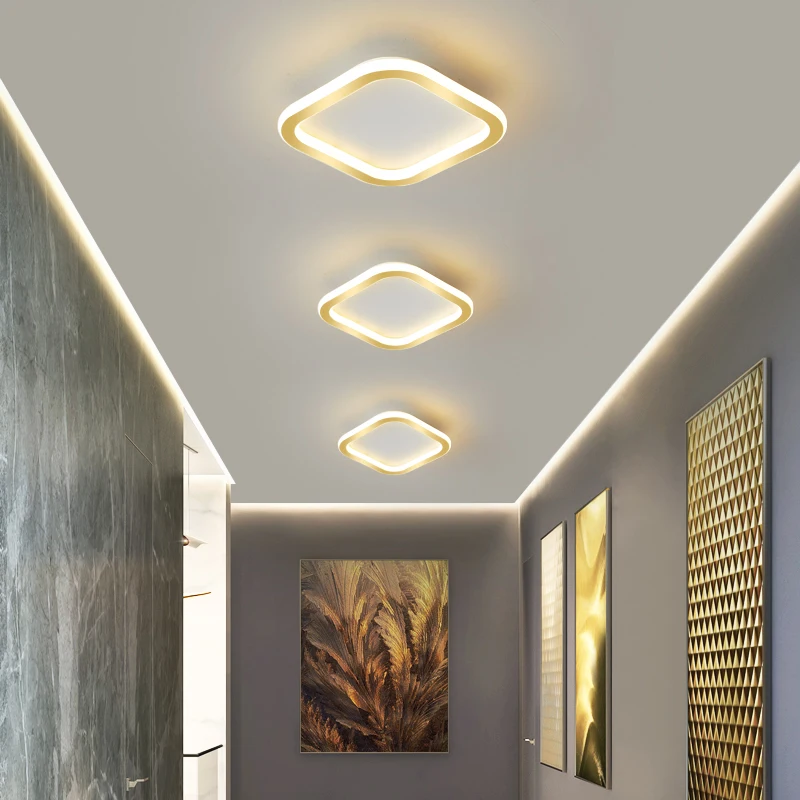

Nordic Ceiling Lights Creative Aisle Bay Window Lamp Simple Modern Entry Porch Balcony Corridor Bedroom Lighting Fixtures