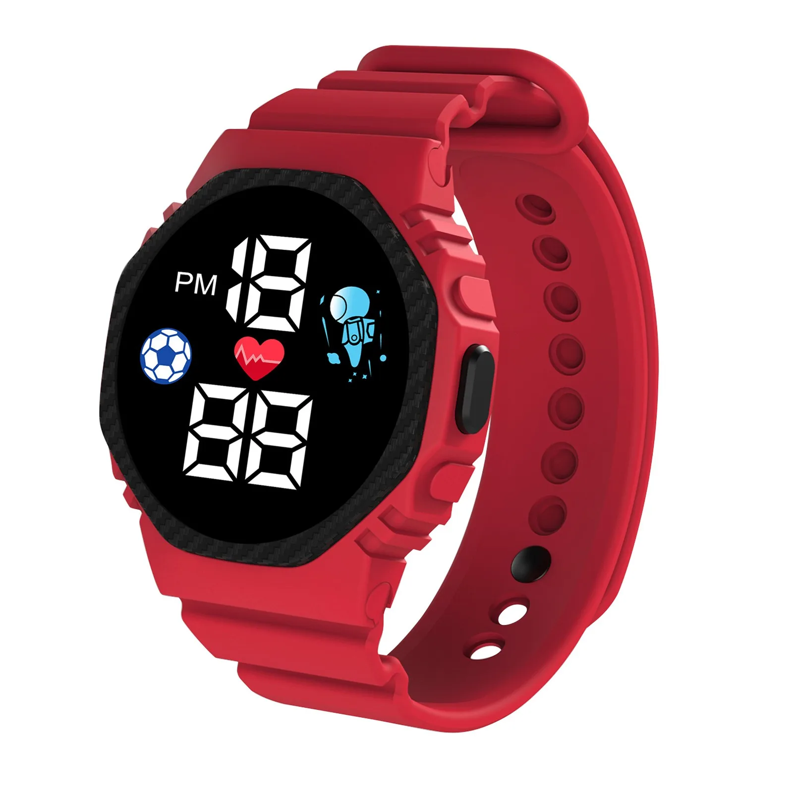 Colorful Kids LED Digital Waterproof Smartwatch - Fashion Sports Bracelet