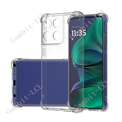 Shockproof Anti - Falling Soft TPU Back Cover for Moto G 2026 (Clear)