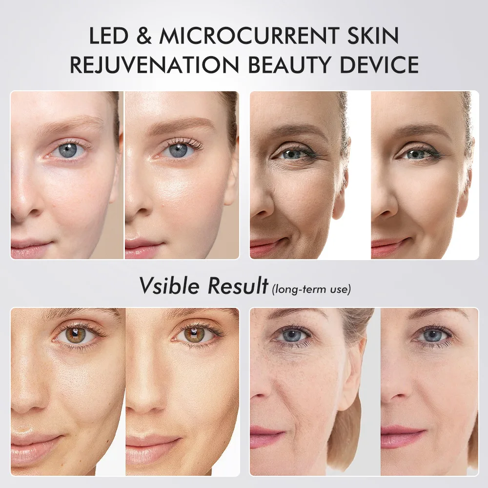6 in 1 Age Booster Skin Care Facial Glow Booster Beauty Device Facial Skin Care Tools Anti Aging Microcurrent Lift Face Care 3