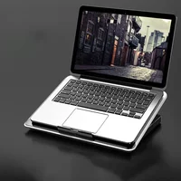 Metal Panel Laptop Cooler Stand Gaming Laptop Cooling Fan Laptop Cooling Pad 17 inch Notebook Cooler Stand For Gaming - Image 5