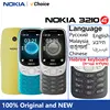 New Nokia 3210 4G Feature Phone Dual SIM 2.4" Type-C Port Bluetooth 5.0 FM Radio 1450mAh Bettery Push-button Mobile Phone 1