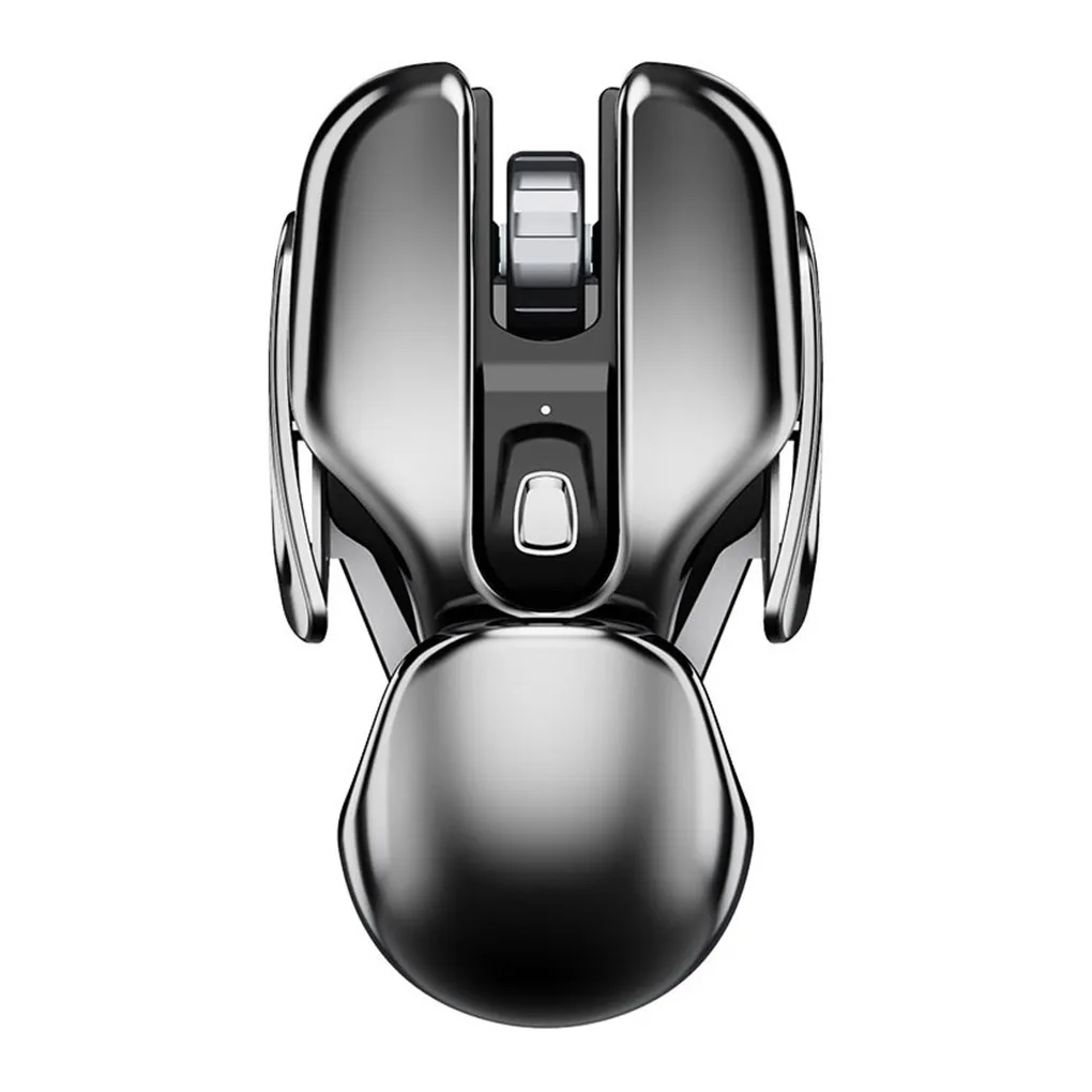 

Metal 2 4G Rechargeable Wireless Mute 1600DPI Mouse 6 Buttons for PC Laptop Computer Gaming Office Home Waterproof Mouse New Hot