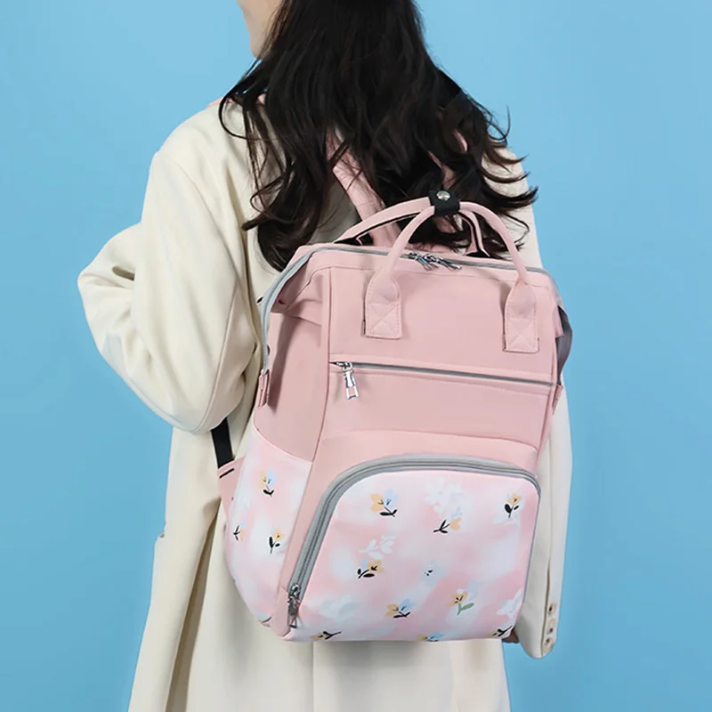 Fashion Backpacks Large Capacity Thermal Storage Bag Multi-function Waterproof Maternal Multi Functional Mommy Bag XA31ZZ