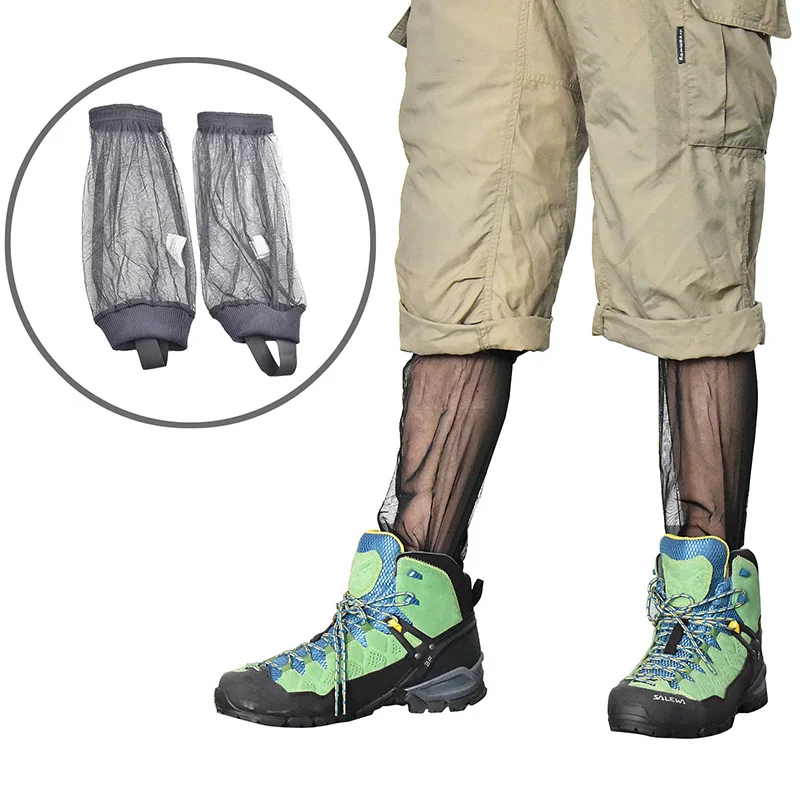

Anti-mosquito Foot Cover Outdoor Sports Camping Mesh Jungle Anti-mosquito Bite Breathable Sock Leggings Leg Covers Repellents