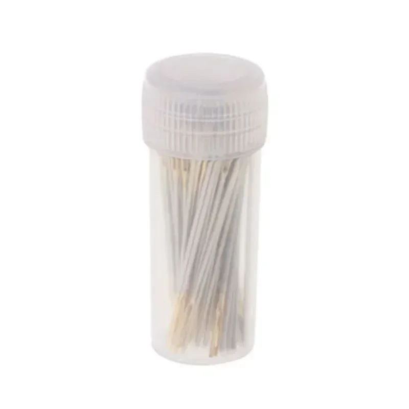 Tail Embroidery Fabric Cross Stitch Needles Craft Tool 24 26 DIY Apparel Sewing Fabric Tools Sewing Needles With Bottle 100pcs sewing needles sewing knitting tools