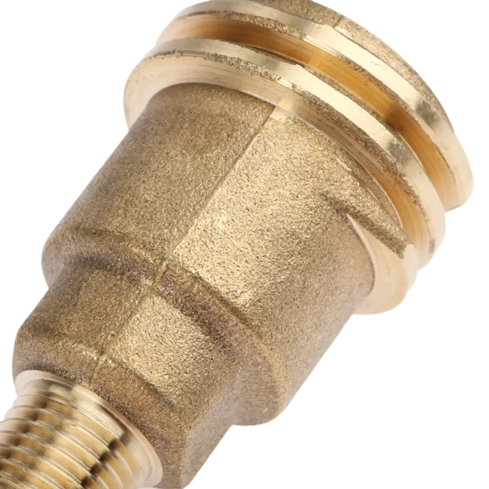 Propane orifice connector propane grill adapter 1pc QCC1 Nut Propane Gas Fitting Adapter 1/4" Male Pipe Thread
